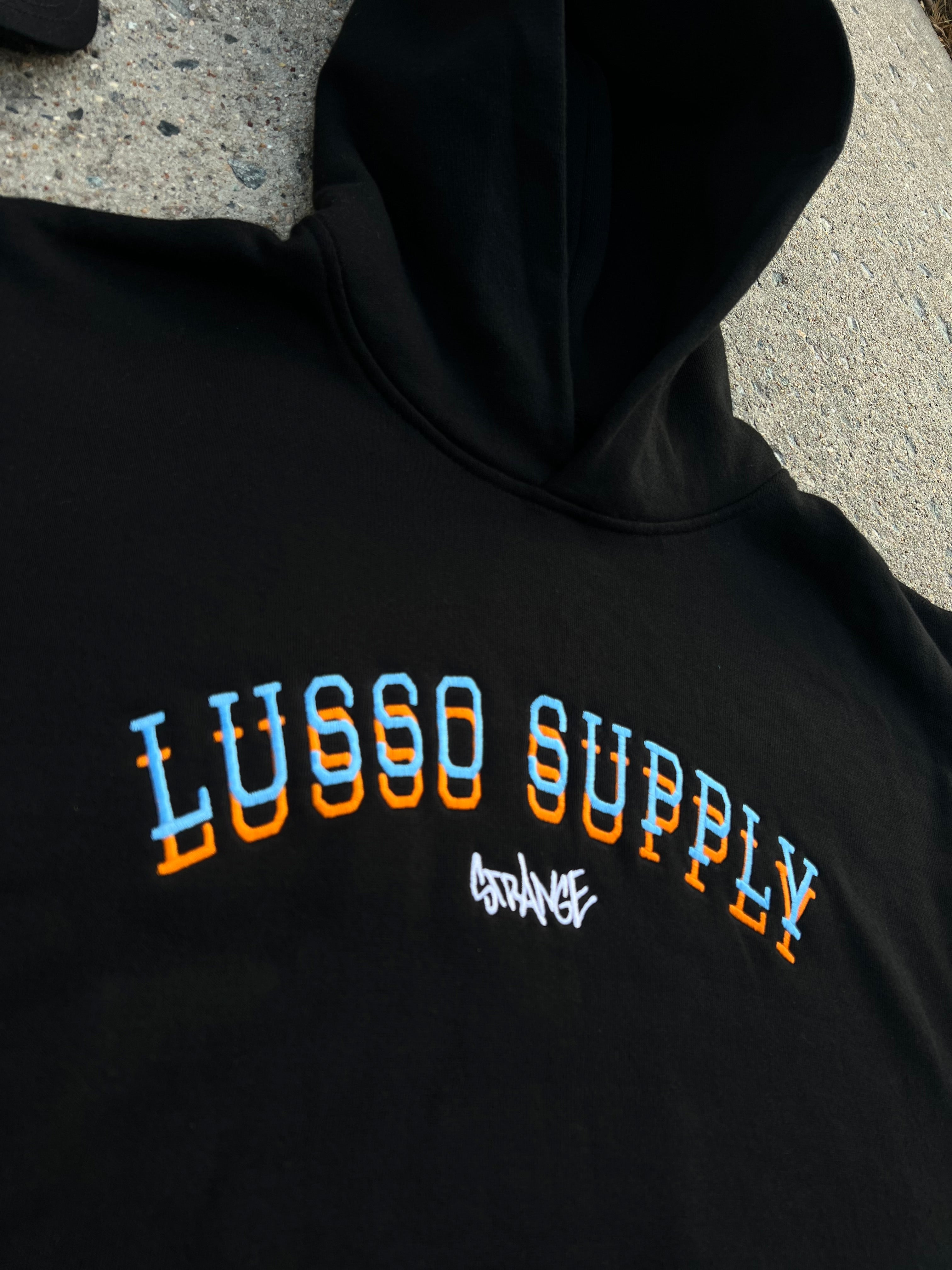 SOMETHING BLURRY (LUSSO X STRANGE NYC Orange & Blue Colorway)