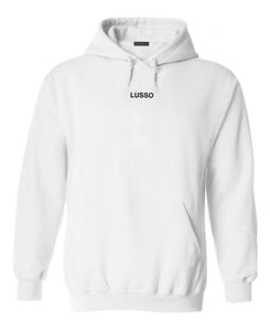 LUSSO BLOCK CLASSIC HOODIE (BIANCO)