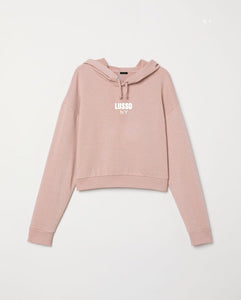 NY9 Byway Hoodie ( Blush - Women’s Cropped)