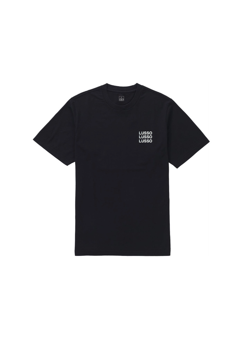 LUSSO TRIO BLOCK CLASSIC TSHIRT (NERO)